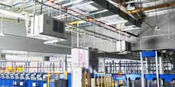 設(shè)備制造車間制冷降溫方案：蒸發(fā)冷省電空調(diào)引領(lǐng)清涼變革
